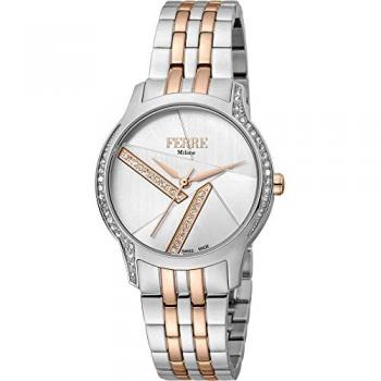 Ferrè Milano Women's Bicolor Stainless Steel Analog Watch FM1L145M0101