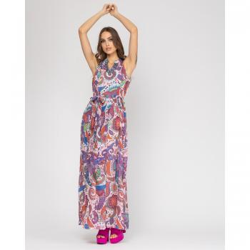 Vestido sin mangas Niza con estampado