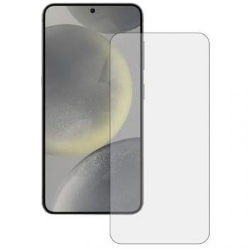 Ksix Protector de Pantalla de Vidrio Templado para Samsung Galaxy S24+, Doble Adhesivo, Protección Completa de Pantalla y Bordes, Borde Negro
