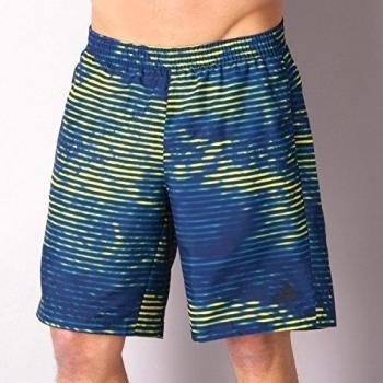 adidas AK EN Short M - Pantalón corto para hombre, color azul / amarillo, talla XL9