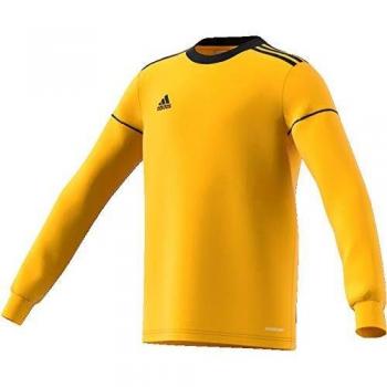 adidas Squadra 17 Jersey LS Camiseta, Unisex niños, Bold Gold/Black, 164