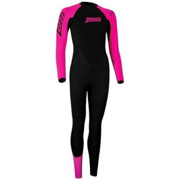 Traje de neopreno Zoggs Ow Explorer FS 3.2.2 manga larga negro rosa mujer - L
