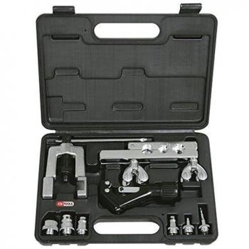 Ks Tools 122.1100 Juego De Rebordeadores Y Manguitos Para Tuberías De Climatización Y Aire Acondicionado