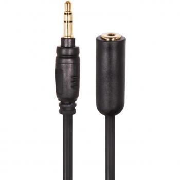 Prolinx PJ3/5 - Cable de audio estéreo mini jack, 5 m, color negro