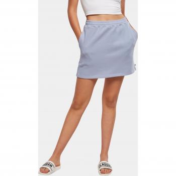 Urban Classics Women's Organic Terry High Waist Mini Skirt Viola Blue 4XL