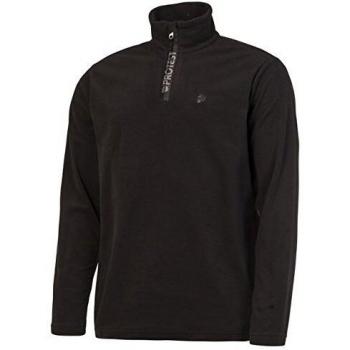 Protest Perfecty 1/4 Zip Fleece Pullover (True Black)