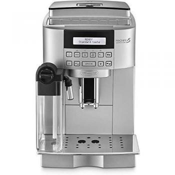 De'longhi Magnifica S Ecam 22.360.s - Cafetera superautomática, 15 bar de presión, lattecrema system, limpieza automática, pantalla lcd, color plata