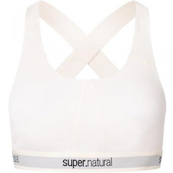 Super.natural Women's Feel Good Merino Sports Bra - Fresh White