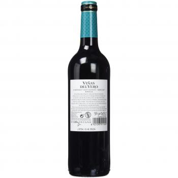 Viñas Del Vero Tinto Cabernet-Merlot - Vino D.O. Somontano - 6 Paquetes de 750 ml - Total: 4500 ml