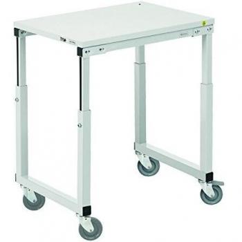 Mesa rodante Treston regulable en altura 650-900 mm, 1000 x 700 mm