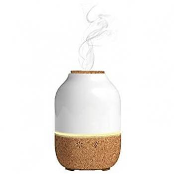 Difusor Ultrasónico de Aceites Esenciales Lealia con Iluminación Ambiente - 1 Unidad
