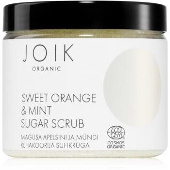 Exfoliante Corporal A Base De Azúcar JOIK Orgánico de Naranja Dulce y Menta, 210 g