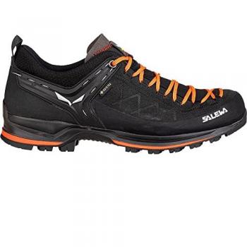 Salewa MTN Trainer 2 GORE-TEX - Calzado de Montaña Hombre Negro Naranja