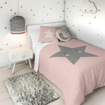 HACIENDO EL INDIO Funda nórdica Happy Star Cama 90 cm