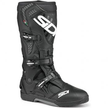 Botas de motocross Sidi Crossair Negras, talla 41, características: diseño ergonómico, material sintético resistente al agua, sistema de cierre con hebillas ajustables, protección en tobillos y espinilleras, su