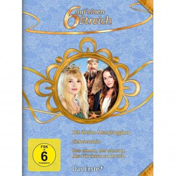 6 auf einen Streich - Märchen-Box Vol. 11: Die kleine Meerjungfrau/Sechse kommen durch die ganze Welt/Siebenschön [Alemania] [DVD]