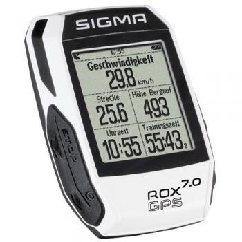 Sigma ROX 7.0 GPS Cycling Computer - White