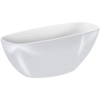 Maceta Transparente COUBI ORCHID 3,8L para Jardín - Dimensiones 360x150x132 mm, Color Blanco