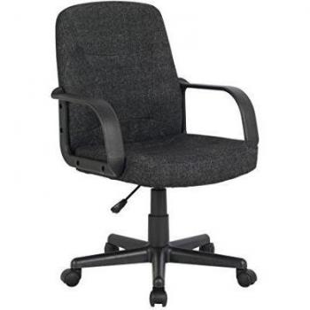 SixBros. Silla de oficina - Silla giratoria negra - H-8365L-2/2169