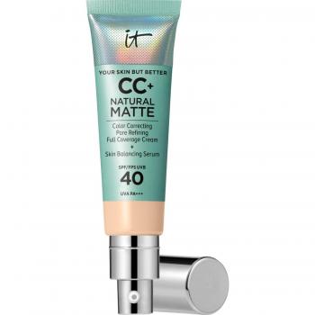 IT Cosmetics CC+ Natural Matte Cream Foundation SPF 40 - Fair