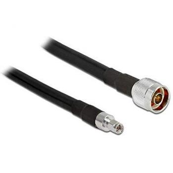 Cable de antena RF N macho a RP-SMA macho 10 m bajo pérdida (CFD400 LLC400)