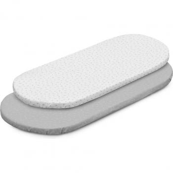 Pack 2 Sábanas Bajeras Fresco para Moisés 35x80x7cm de Cambrass