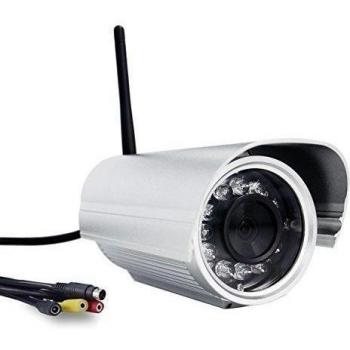 Foscam FI9804W - Cámara IP de vigilancia 720p, 1 MP, H264, WiFi, de exterior, 70°, visión nocturna 20 m, 5.5 W