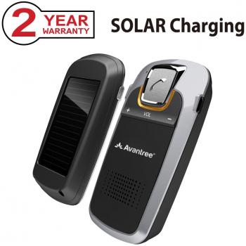 Avantree Solar Charging Bluetooth Handsfree Visor Car Kit