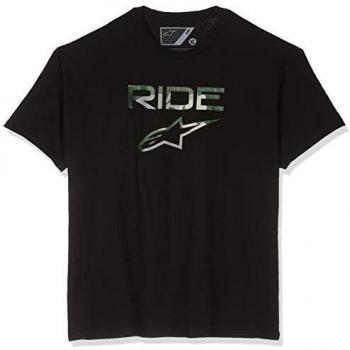 Alpinestars Ride 2.0 Camo Camiseta, Negro
