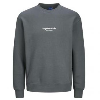 Jack & Jones Vesterbro Crew Neck Sweatshirt - Grey, Everyday Quality