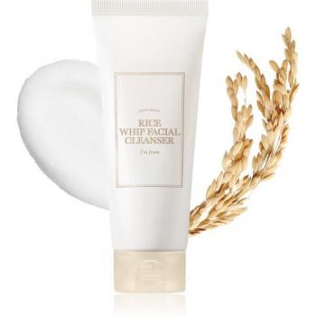 Rice Whip Facial Cleanser 150ml - Gentle Foaming Rice-Based Face Wash