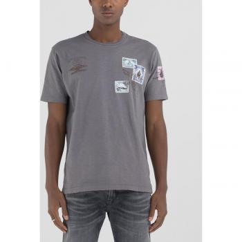 Camiseta de hombre Replay M6807.000.22336G-622 de manga corta con estampado