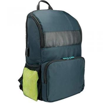 Mobilis Executive 3 Mochila para Portátil con Cobertura de Lluvia Negro, Azul, Marina de Nylon para Portátiles de 14-15.6 pulgadas