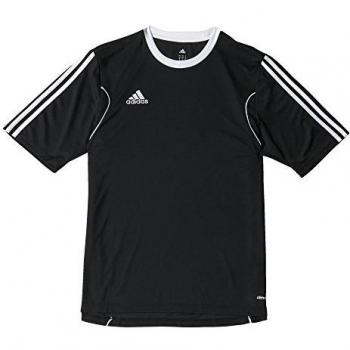adidas Squad 13 JSY SS - Camiseta para hombre, color negro / blanco, talla S