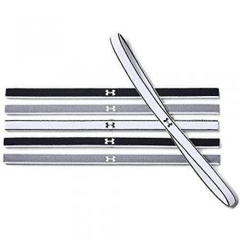 Under Armour Mini Headband 6 Pack - Black, One Size