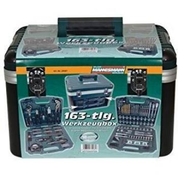 Brüder mannesmann werkzeuge M29087 - Caja de herramientas, 163 piezas