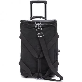 Maleta de cabina Kipling Teagan US blanda negra con capacidad de 39L