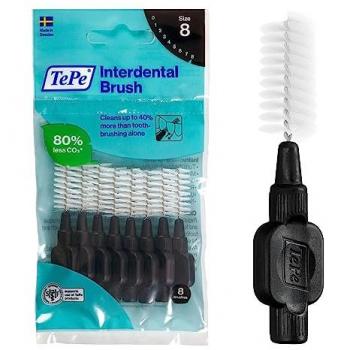 Cepillos Interdentales TePe Original Negro 1.5mm (8 Unidades)