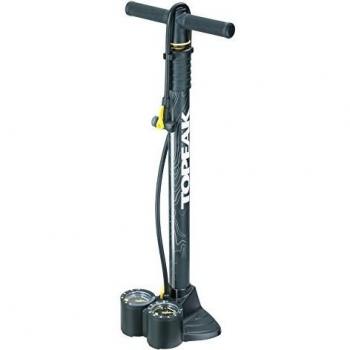 TOPEAK Joeblow Dualie, Bomba Para Bicicleta Unisexo, Negro, 69 X 23 X 17 Cm
