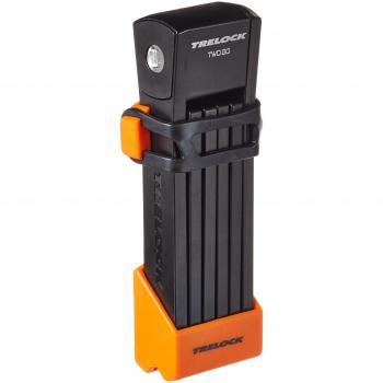 Trelock Dragonline candado FS 200 Two Go, naranja, 8003781