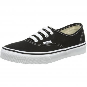 Vans Authentic Unisex/Child Shoe Size 10.5 Kids Casual VN000WWX6BT Black/True White