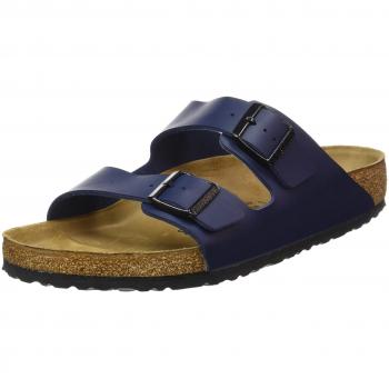 Birkenstock Arizona Birko-Flor Navy Sandals for Men, Size 46 EU