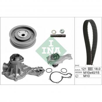 Conjunto de control de válvulas INA 530 0162 30 (correa + rodillo + bomba de fluido)