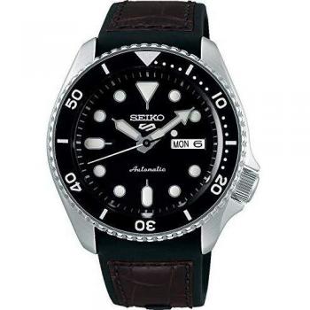 Seiko Men's Analogue Automatic Watch with Silicone Strap SRPD55K2