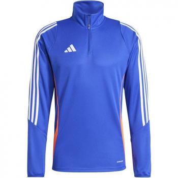 Sudadera de fútbol adidas Tiro24 Training hombre azul/blanco