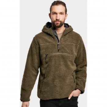 Chaqueta Teddy Worker Aceituna para Hombre - Estilo Cortavientos de Brandit