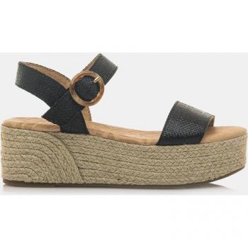 Sandalias de mujer Mustang Amad negro con plataforma