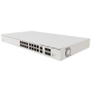 MikroTik CRS320-8P-8B-4S+RM Gigabit Ethernet Network Switch with Power over Ethernet (PoE) and 2U Rackmount Enclosure