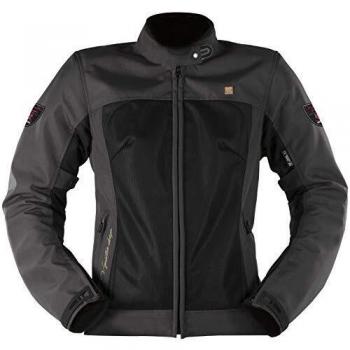 V Quattro Design Tarah - Chaqueta para mujer, color gris, talla L
