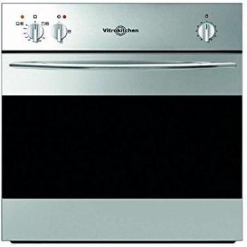 Horno de Gas Vitrokitchen HG6IB Inoxidable con Grill, 50 Litros, 60 cm